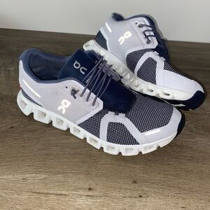 On Cloud 5 Combo Women's Size 7.5 - Lavender Ink Slip-On Running Shoes